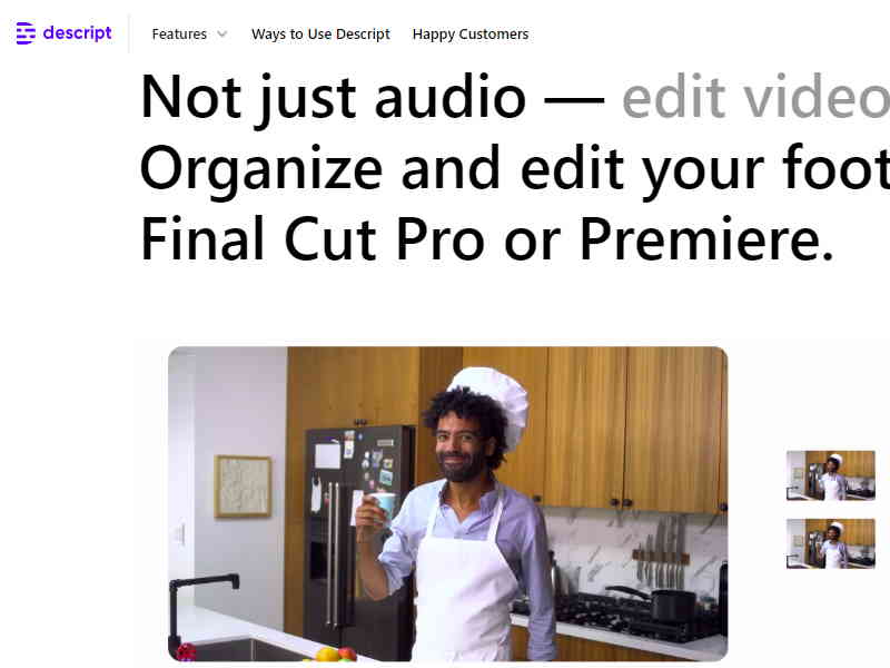 a picture of a chef for the blog Record a Podcast Remotely