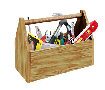 Tool Box with Tools to represent new PR Tools